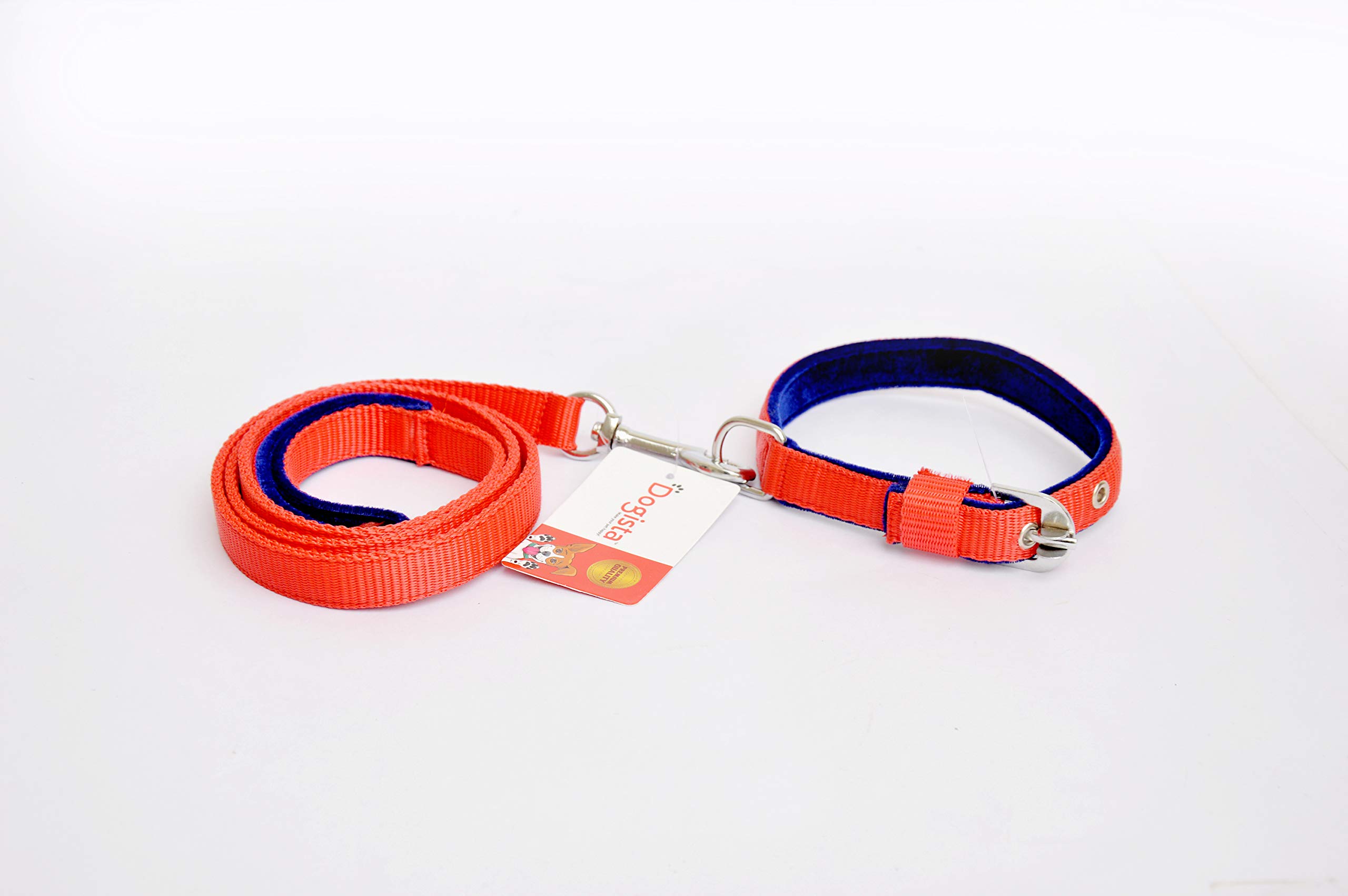 Dogista pet products mukhmal Leash Collar Set 1 (Color May Vary) Medium (B0846KR1ZN) Amazon Price History, Amazon Price Tracker