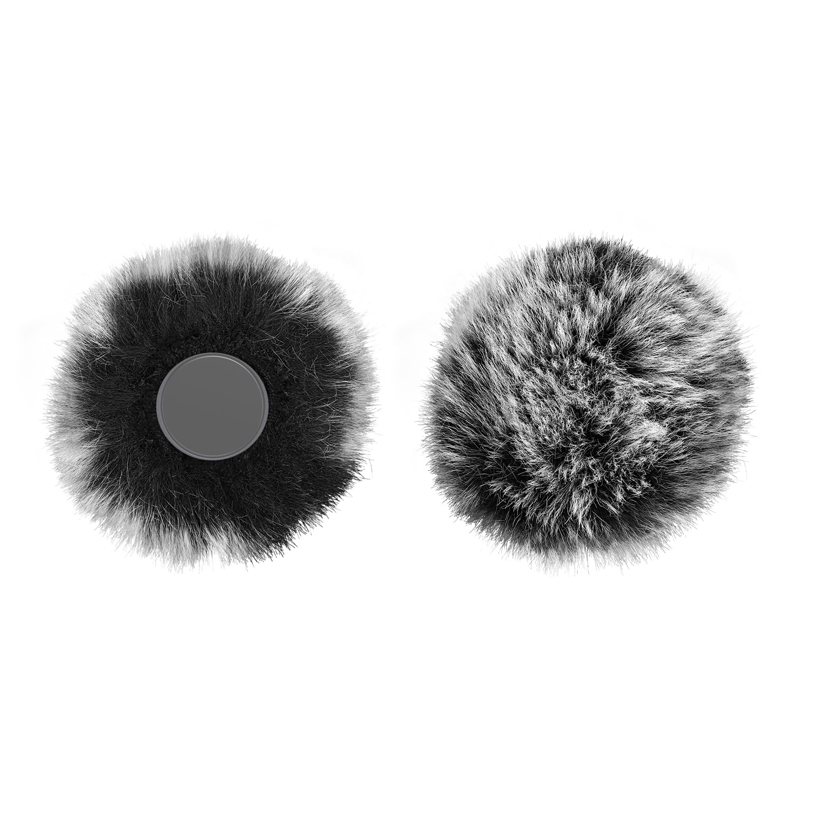 Geekria for Creators Furry Windscreen Compatible with Hollyland Lark M2 Wireless Mic, Mic DeadCat Wind Cover Muff