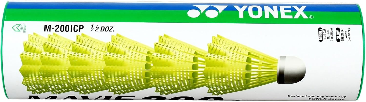 Yonex Nylon Shuttle Cocks- Mavis 200 I image 2 of 3 B01IEVIVAC