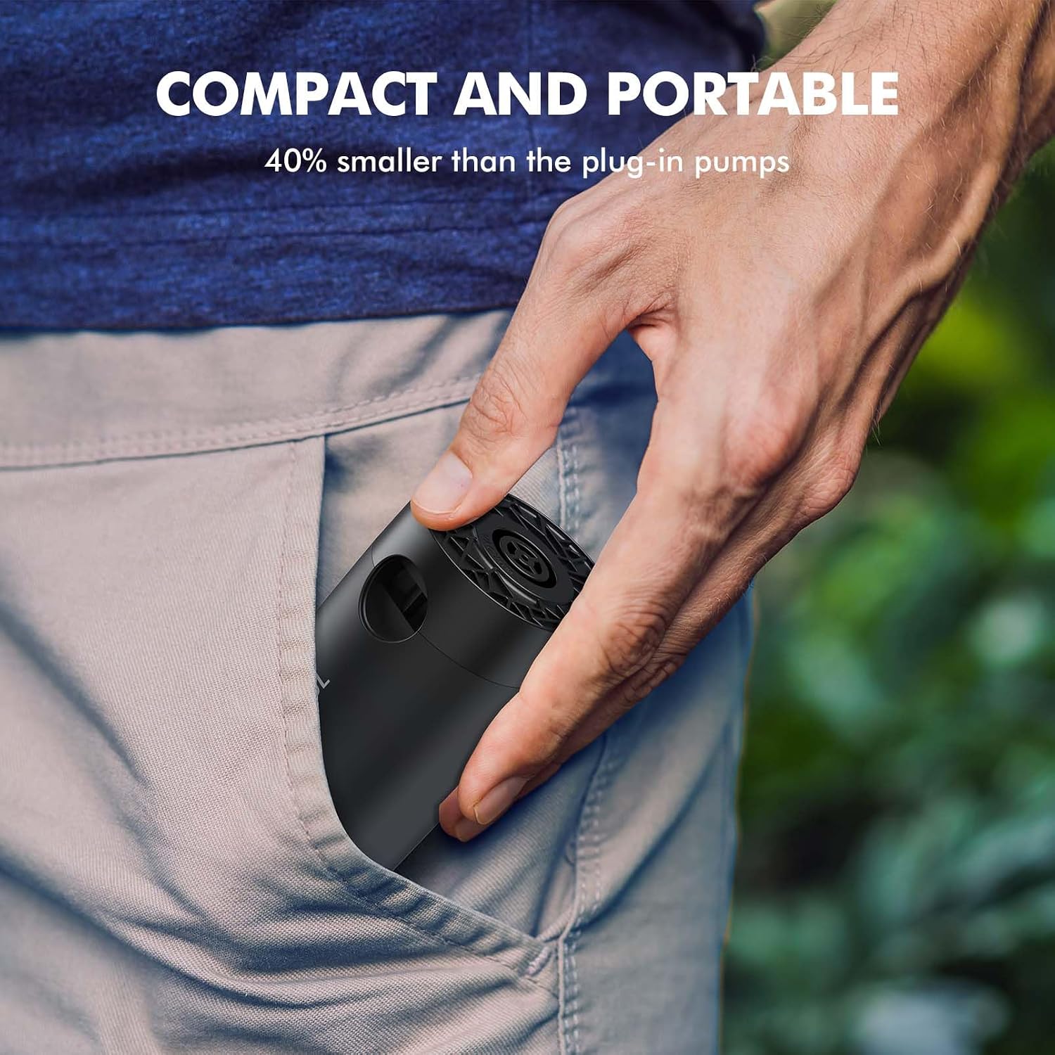 AKSOUL Portable Air Pump for Inflatables: Electric Pumps for Air Mattress Air Bed Pool Floats Raft (Basic & Tiny & Upgraded)