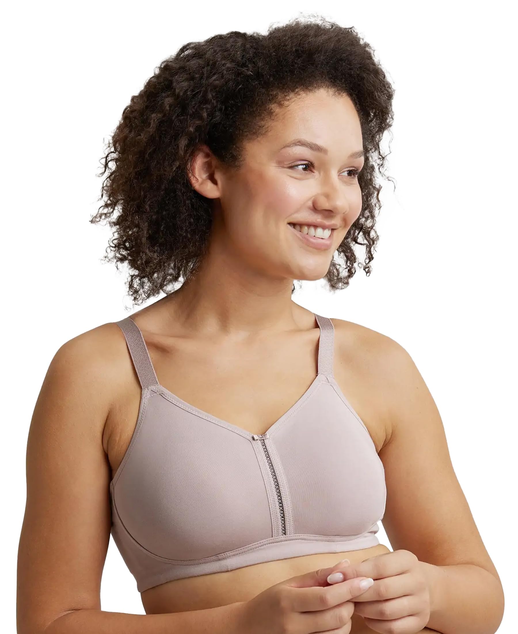 jockey Women's Wirefree Padded Super Combed Cotton Elastane Stretch Full Coverage Plus Size Bra with Broad Wings_Style_ES27_Mocha_38DD-picture-37