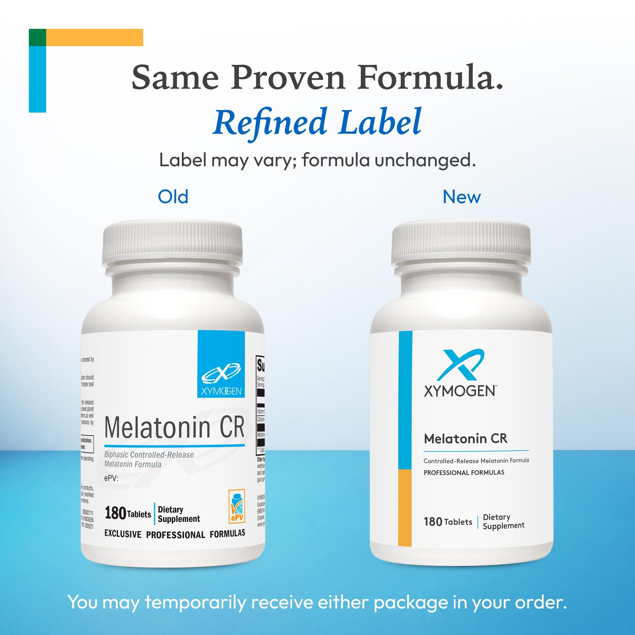 XYMOGEN Melatonin CR, 180 Tablets — Amazon image 3