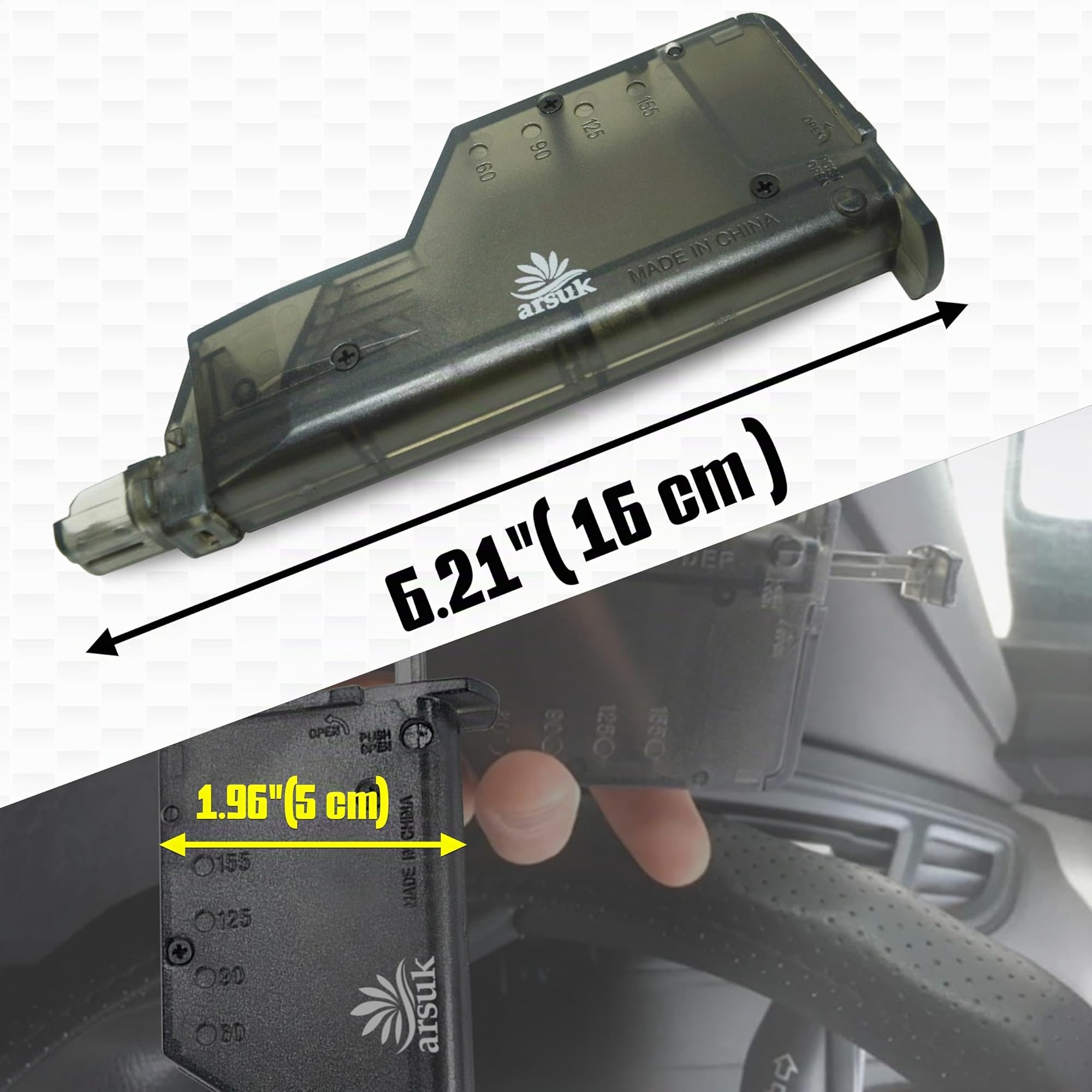 ARSUK Speed Loader Airsoft 6 mm con Adattatore – Caricatore Rapido per Pallini – Strumento di Ricarica Veloce per Caricatori, Pistole e Fucili Softair