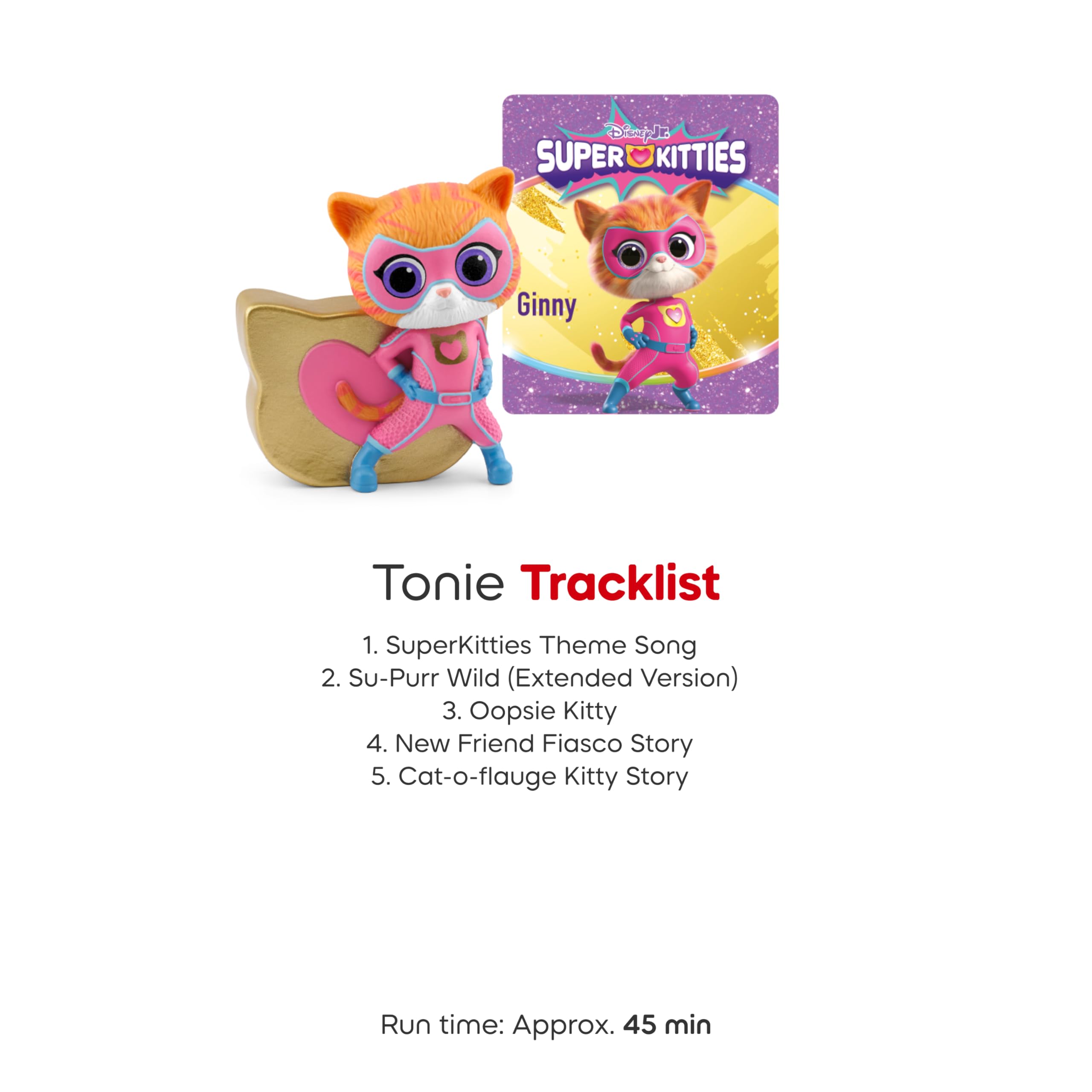 Tonies SuperKitties: Figurka Ginny Audio Toy od Disneya