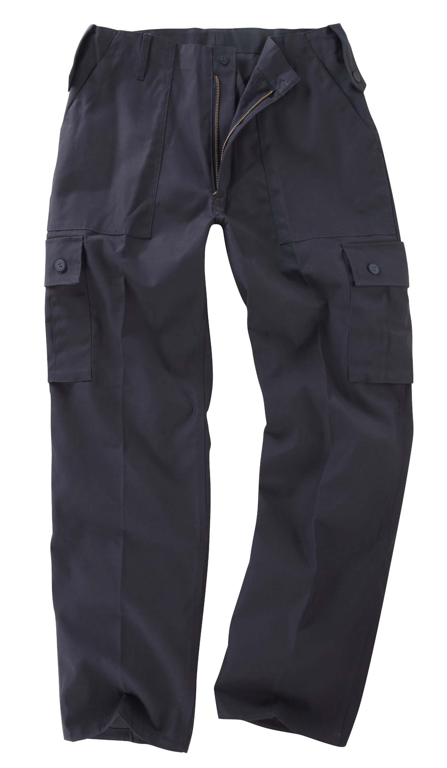 Youths/Kids Military Combat Cargo Trousers (Age 7-8, Navy)