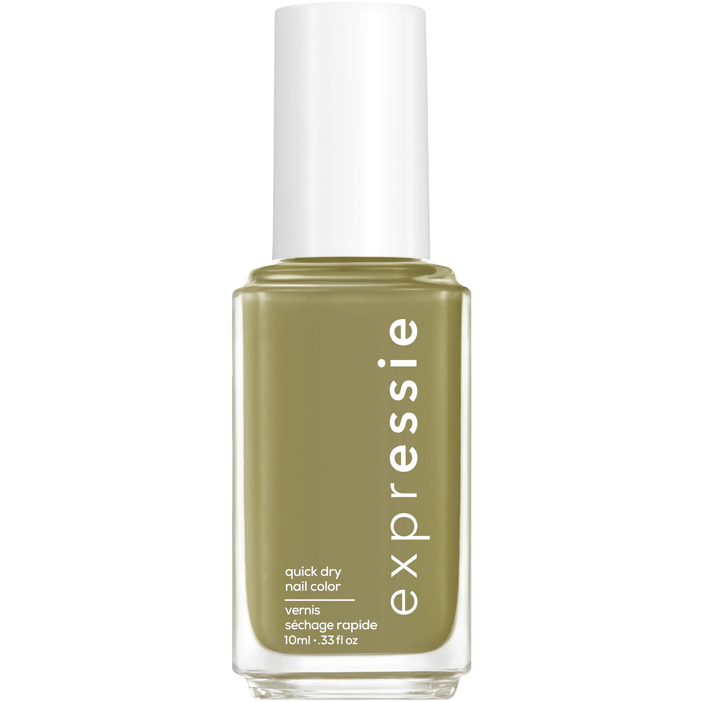 essie expressie Quick Dry Vegan Nail Polish Precious Cargo Go Olive | amzdealz