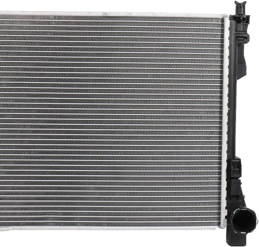 Automotive 2337 Replacement Aluminum Radiator for Me-rcedes-Benz C-230 4door Sedan 1.8L 2003-2005 for Me-rcedes-Benz C-32 AMG 4door Sedan 3.2L 2002-2004 KFKGF Front Complete Radiator
