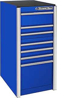 Extreme Tool RX192507SBBL RX Series Blue 19" 7-Drawer Side Box