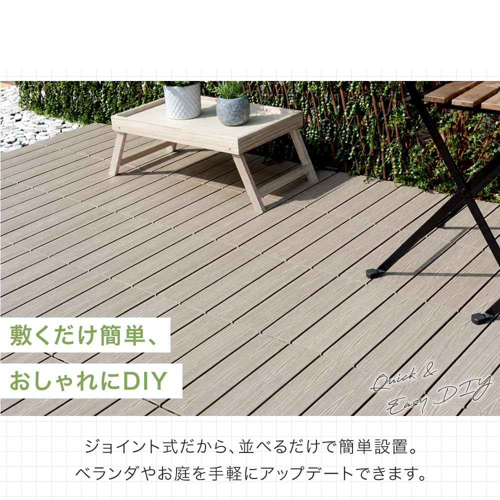 Amazon.co.jp: タンスのゲン ウッドパネル 人工木 54枚セット 4.8平米 Amazon.co.jp: タンスのゲン ウッドパネル 人工木 54枚セット 4.8平米