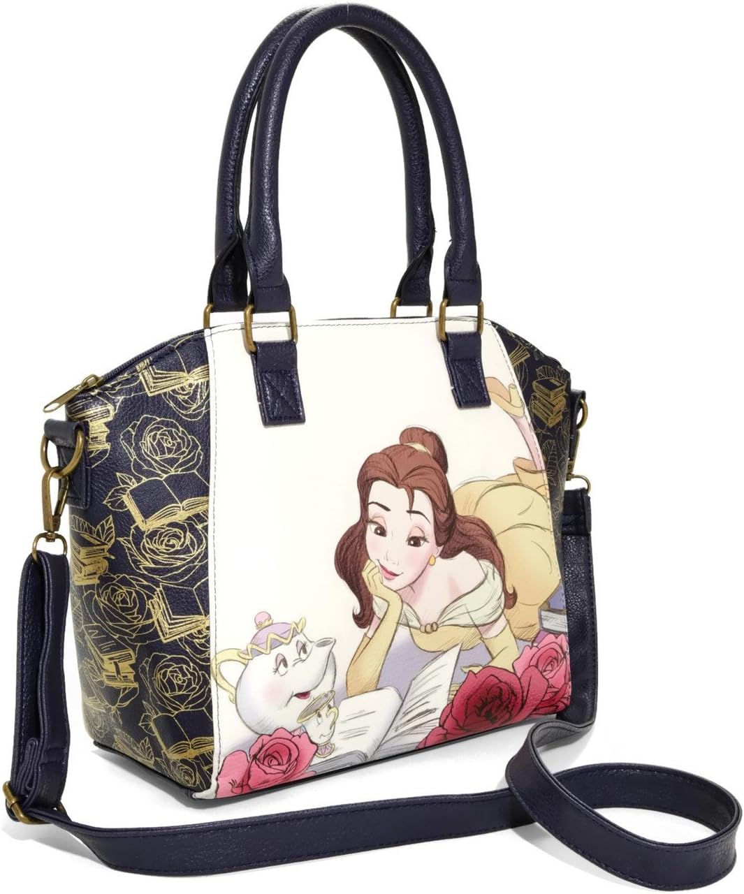 Loungefly Disney Beauty And The Beast Belle Reading Satchel