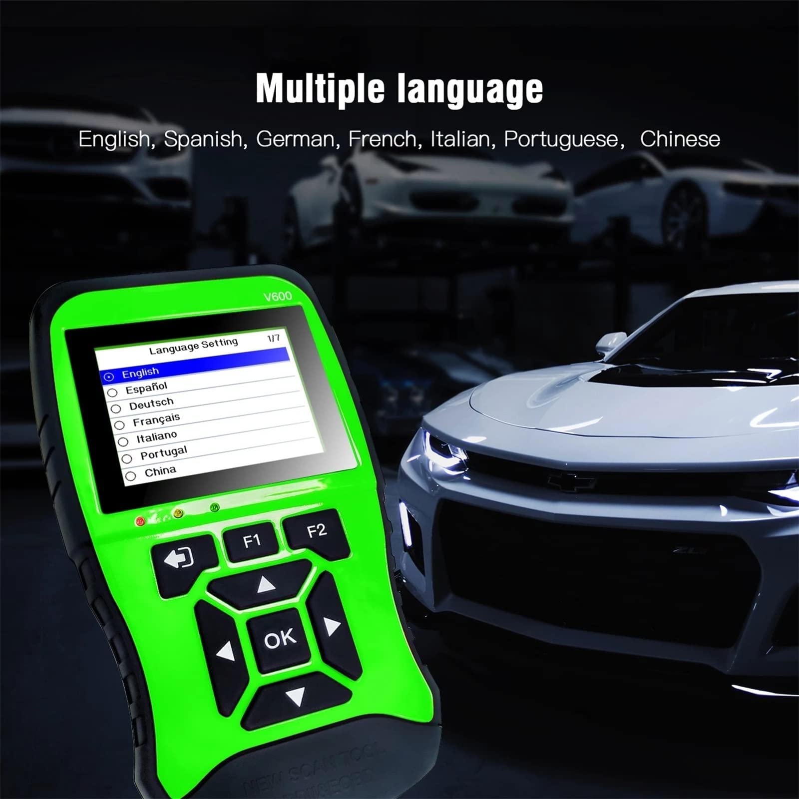 Scanner De Diagnostic Automobile Scanner OBDII EOBD Lecteur De Codes Outil De Diagnostic Automobile Outil De Lecture Effaçant Réinitialisant Les Codes Scanner OBD2
