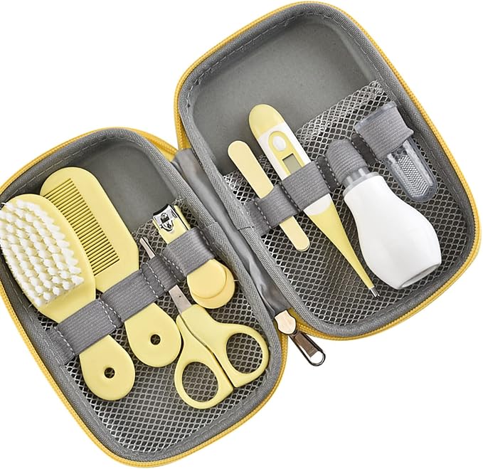 Set Cuidado Bebé 8 Piezas Amarillo miniatura 2