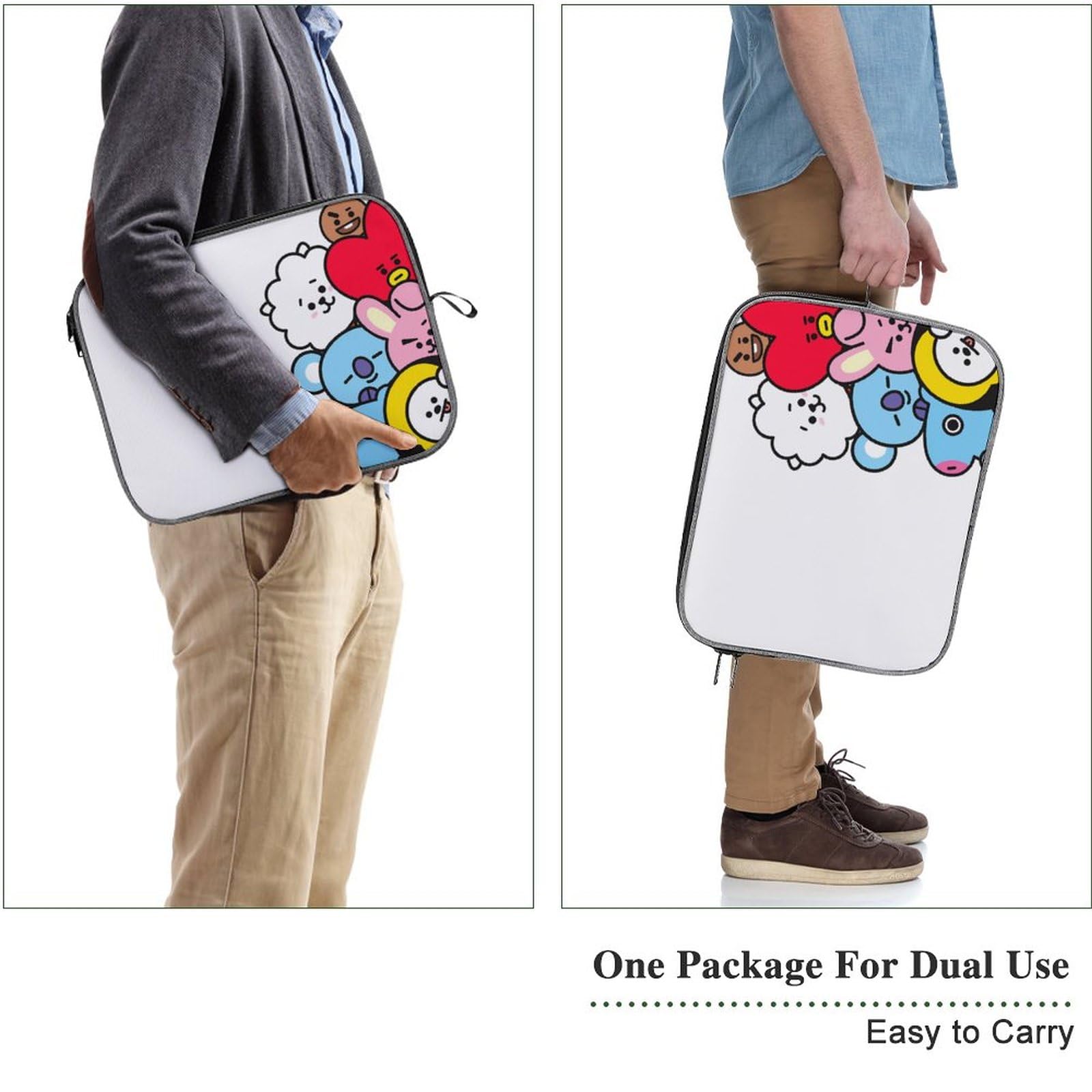Amazon.co.jp: Bt21 タブレットケース パソコンケース 耐衝撃撥水加工