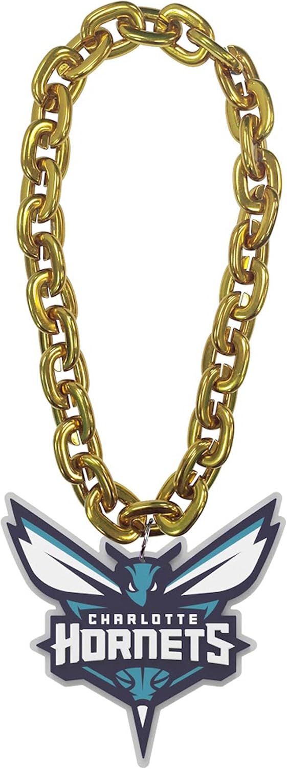 aminco Charlotte Hornets Fan Chain, Gold