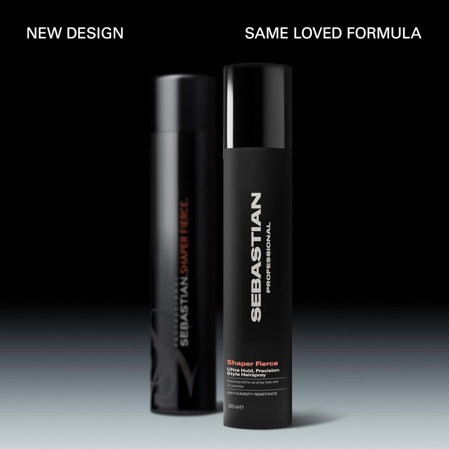 Sebastian Professional Shaper Fierce Hairspray | Strong, Ultra-Firm, All Day Hold | Humidity Resistant | For Medium to Heavy Textures | Finishing Spray | For All Hair Types