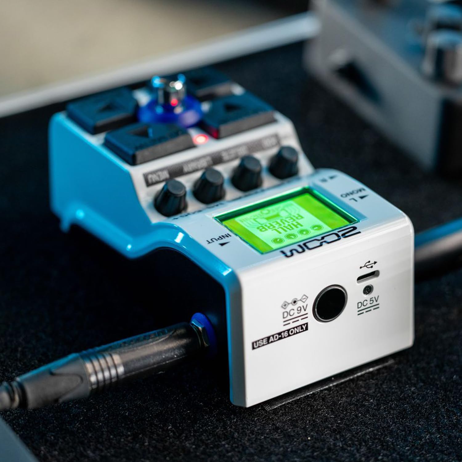 Zoom MS-50G+ MultiStomp Pedal Gitarren-Effektgerät + keepdrum Netzteil 9v
