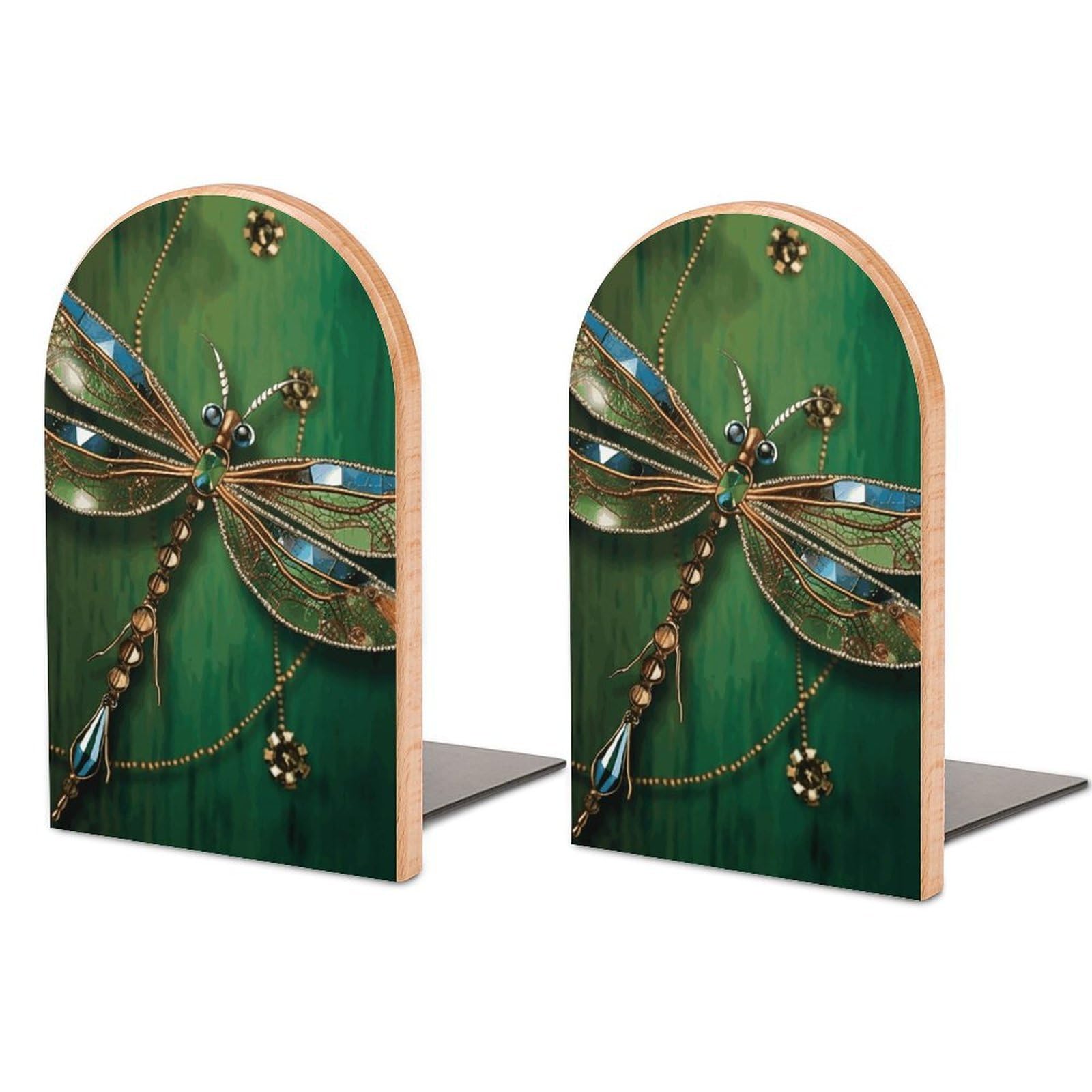 Sujetalibros decorativos Jewel para organizar los libros en la oficina en casa