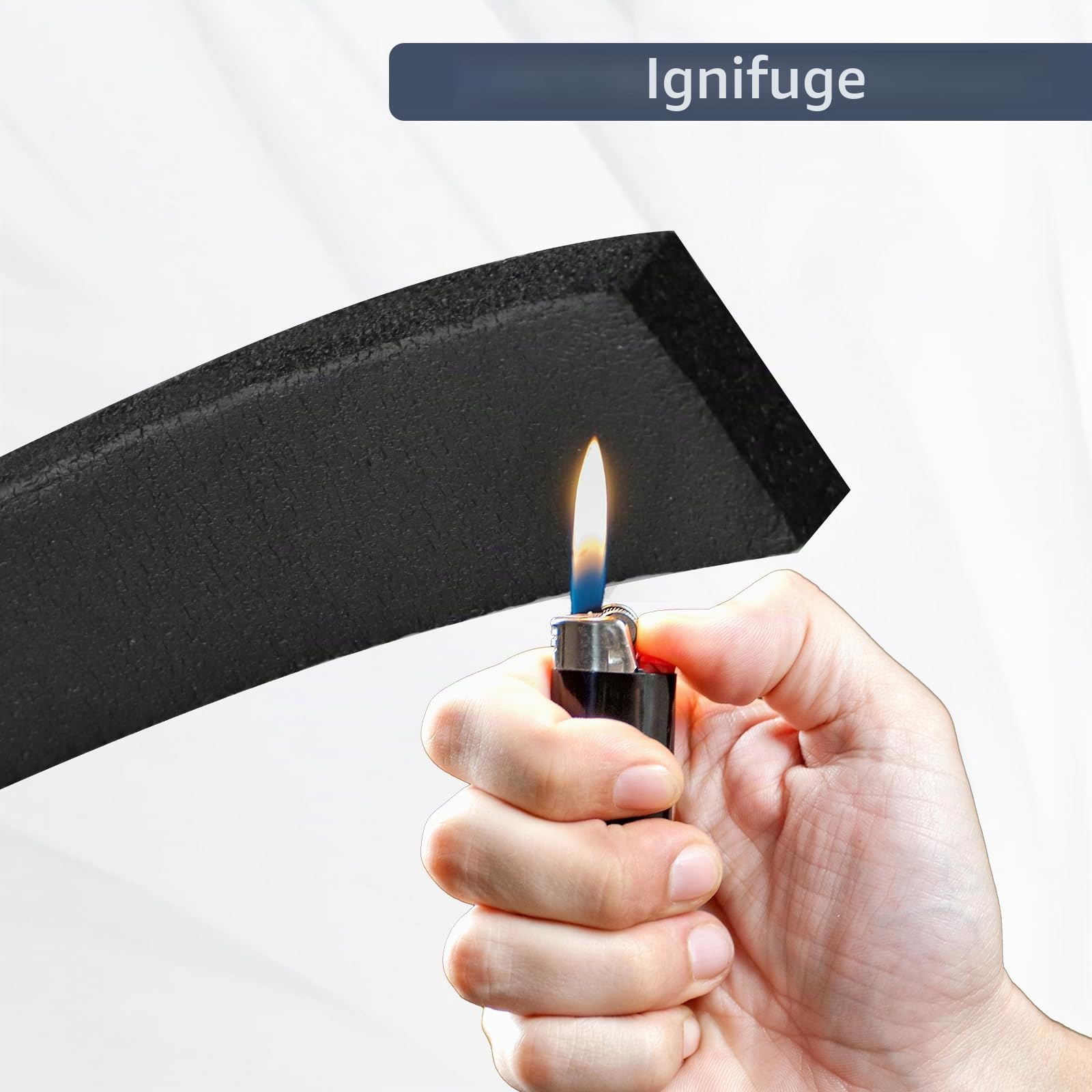 Joint Fenetre Isolation, Bande d'étanchéité autocollante en mousse，Joint Antichoc d'Isolation Phonique,Anti-Poussière, Anti-Vent pour Portes et Fenêtres，Pour Meuble Protection de Climatiseur