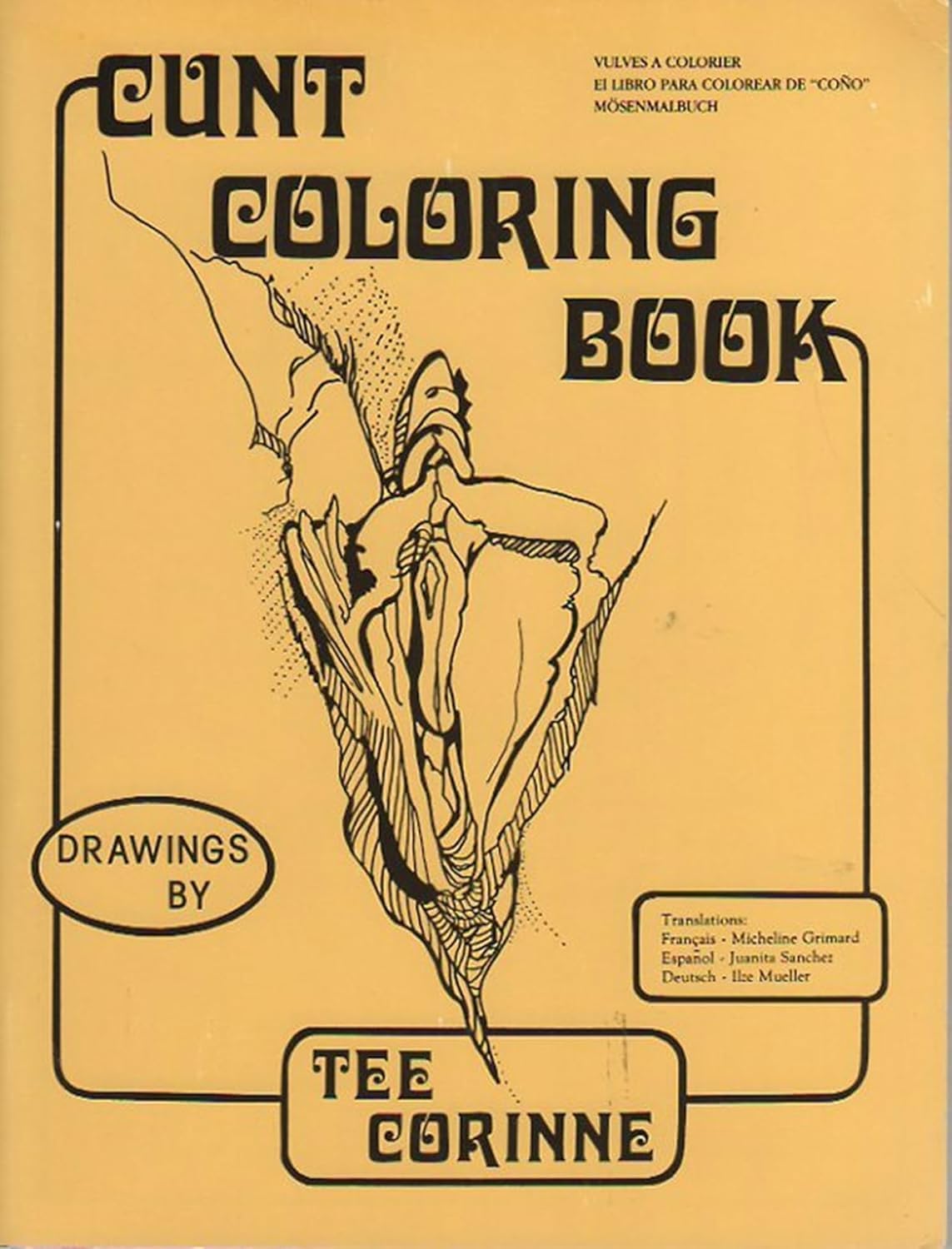 Cunt Coloring Book (Vagina Colouring)