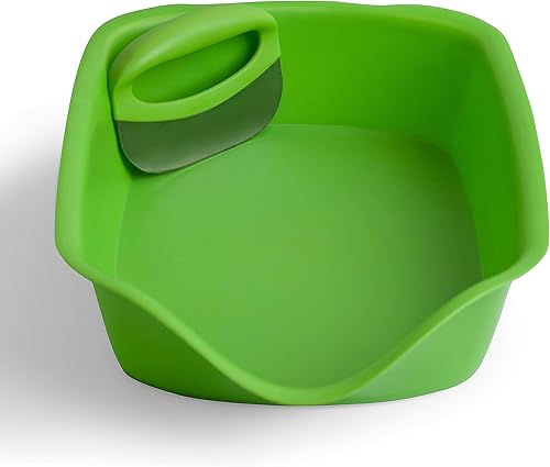 Miniatura 2 de Juego de picador de ensalada con cuchillo Mezzaluna y bandeja para picar (bandeja de kk+))