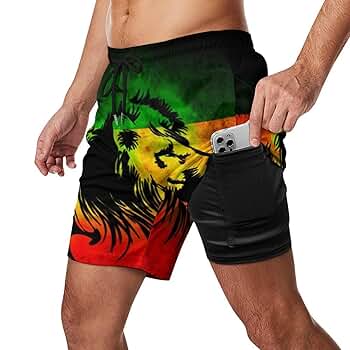 Amazon.co.jp: [XIMENPER] ハワイ風 ビーチパンツ 水着 メンズ