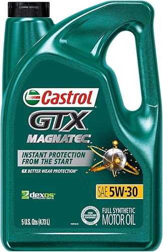 Castrol 60017 GTX High Mileage 5W-20 aceite de motor sintético mezclado