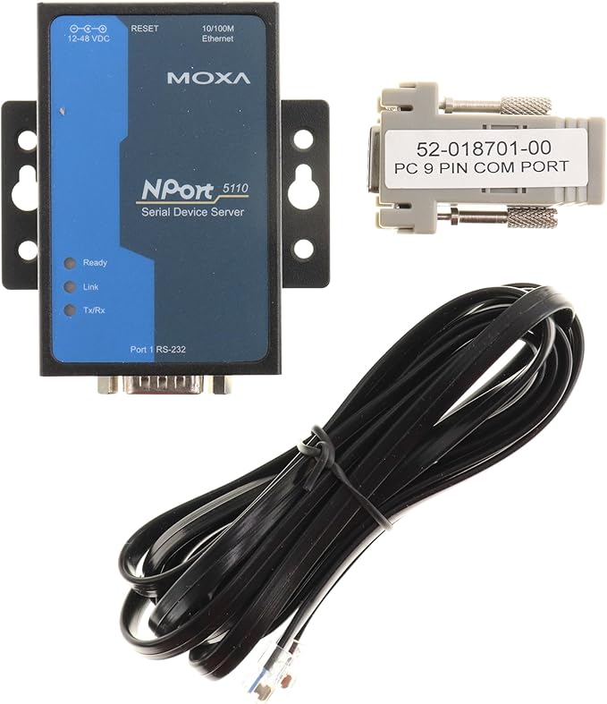 Server Dispositivo Seriale 1PC New In Box MOXA NPort5110 Serial Device Server | UK Nport 5110