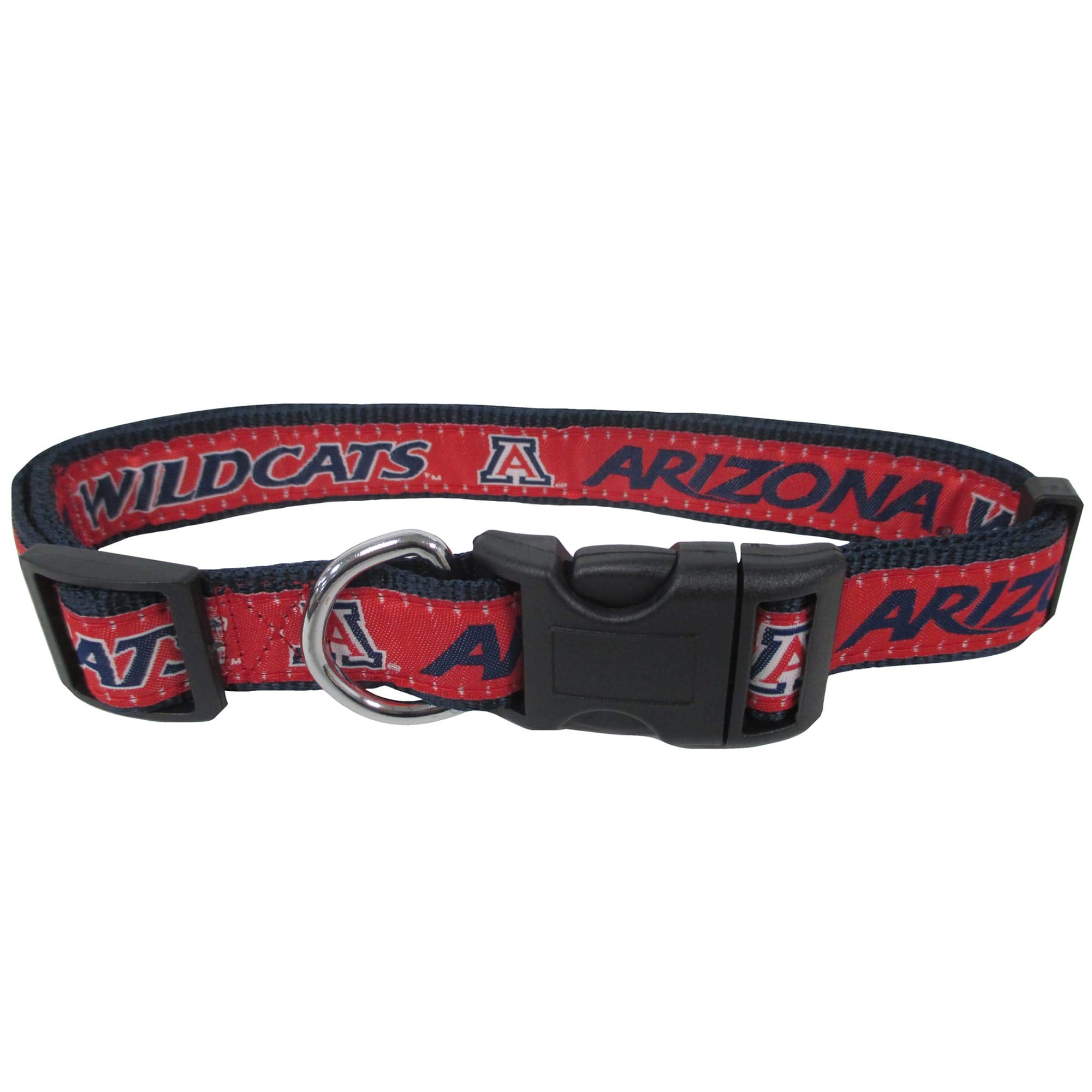 Pets First Collegiate PET Collar OLD VERSION Arizona Wildcats Dog Collar, Size Large. Best Sports Team Collar for Dogs & Cats. A Shiny & Colorful Dog