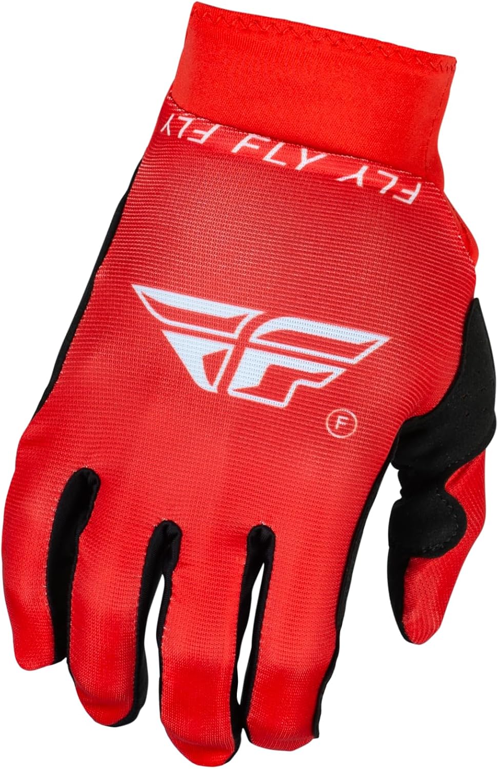 Fly Racing Pro Lite Men’s Glove – Lightweight MX & MTB Riding Glove, Touchscreen Compatible, Blue/White Medium