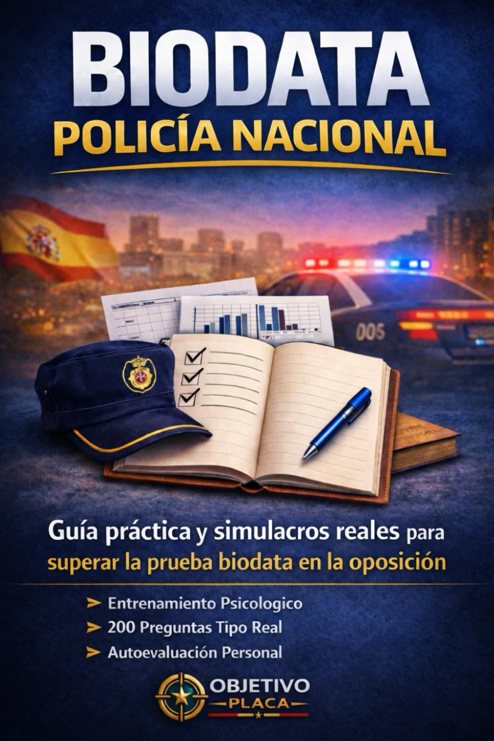 Biodata Policía Nacional Guía práctica y simulacros reales para superar la prueba biodata en la oposición: Cómo Superar el Biodata de Policía Nacional ... psicológica para opositores (OBJETIVO PLACA)