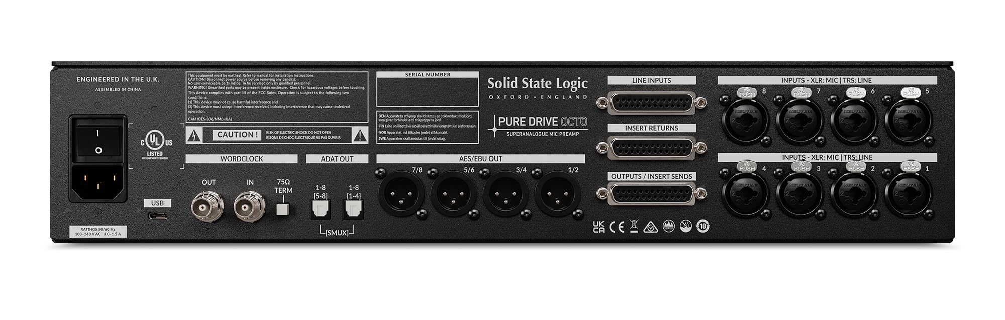 Amazon.co.jp: Solid State Logic (SSL) / Pure Drive Octo | 8ch