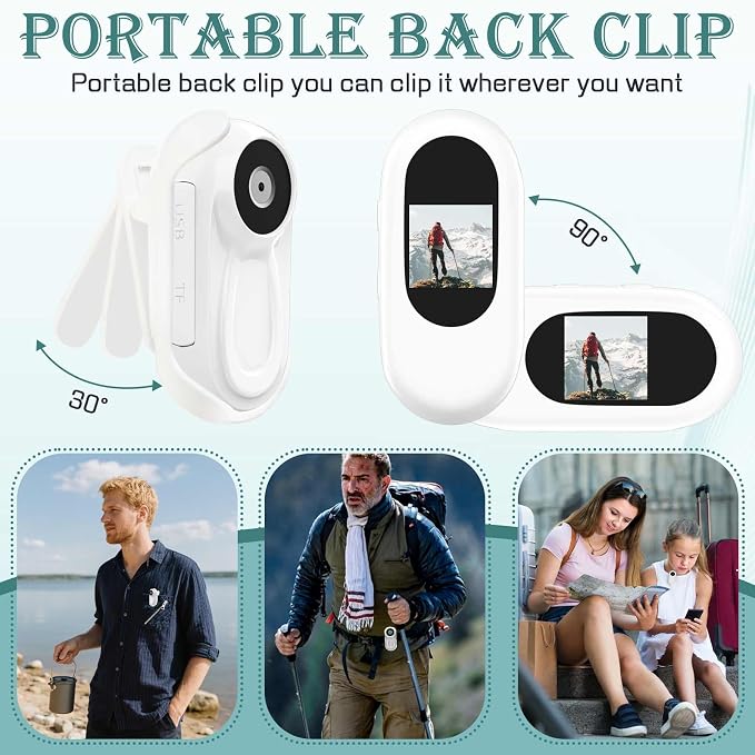 Goluckog body camera Sport Action Video Camera 1080p miniatura 4