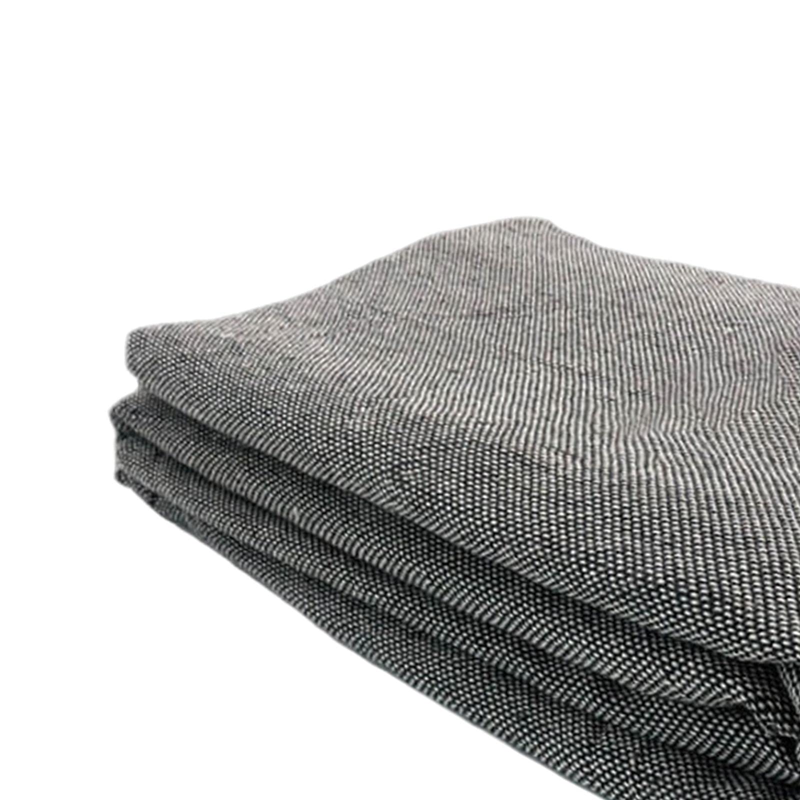 Sharplace rutschfest Teppich-Unterlage Tufting Tuch Unterstoff 1 x 5M, Tufting-Stoff für Teppiche, Filzstoff, Final Backing Cloth Rug Fabric Woven Tool, Teppichunterlage, Rückseite Stoff DIY, Grau