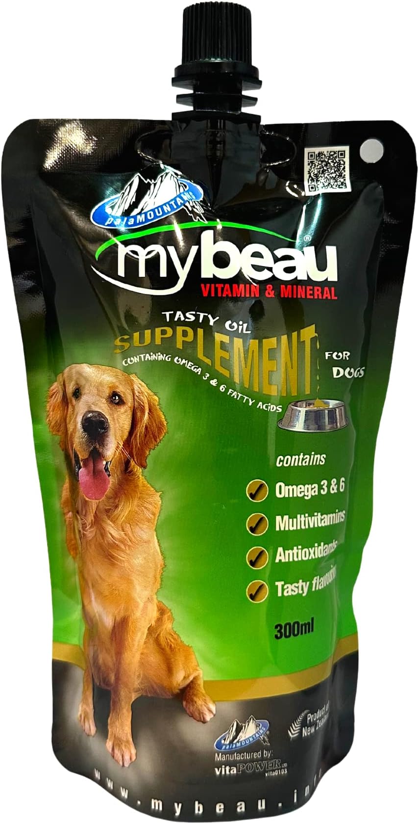 MyBeau Tasty Oil Supplement for Dogs 300ml