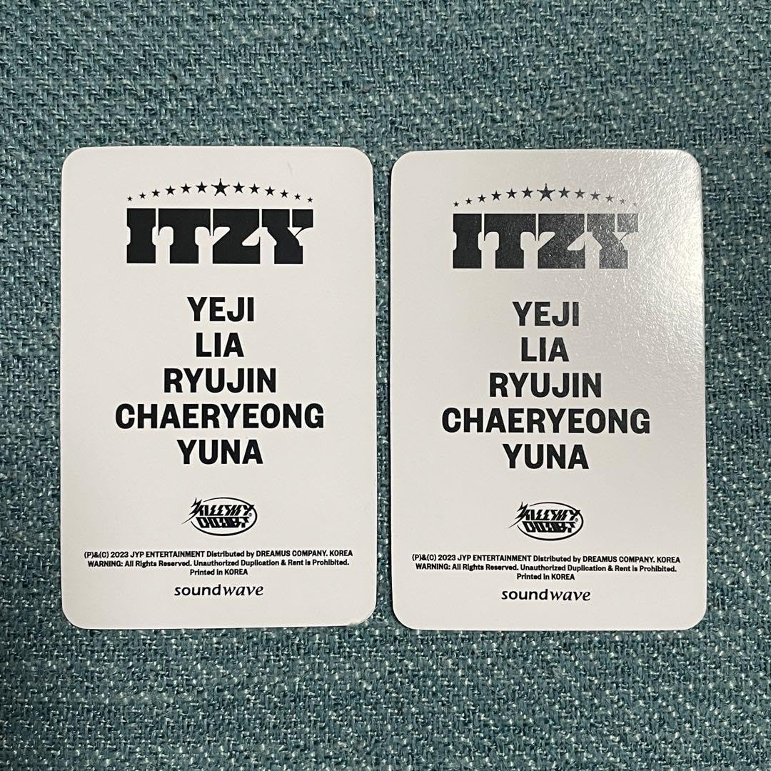 Amazon.co.jp: ITZY SOUNDWAVE トレカ ラキドロ ユナ : おもちゃ