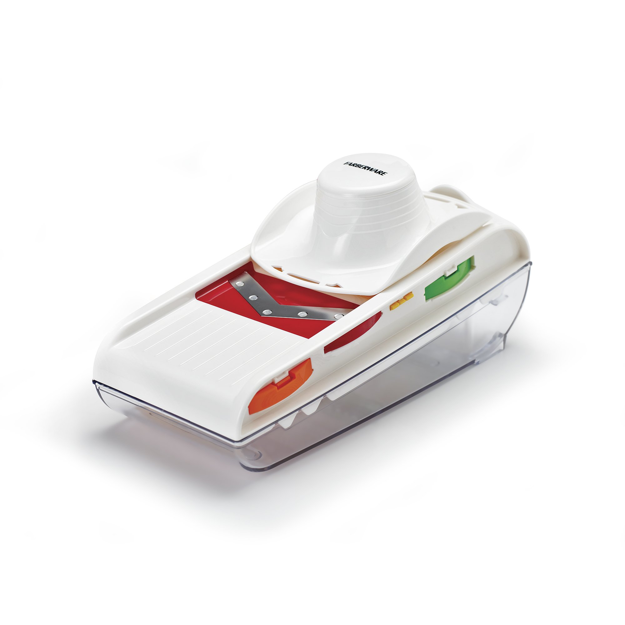 FarberwareFood Slicer with Four Blades, White