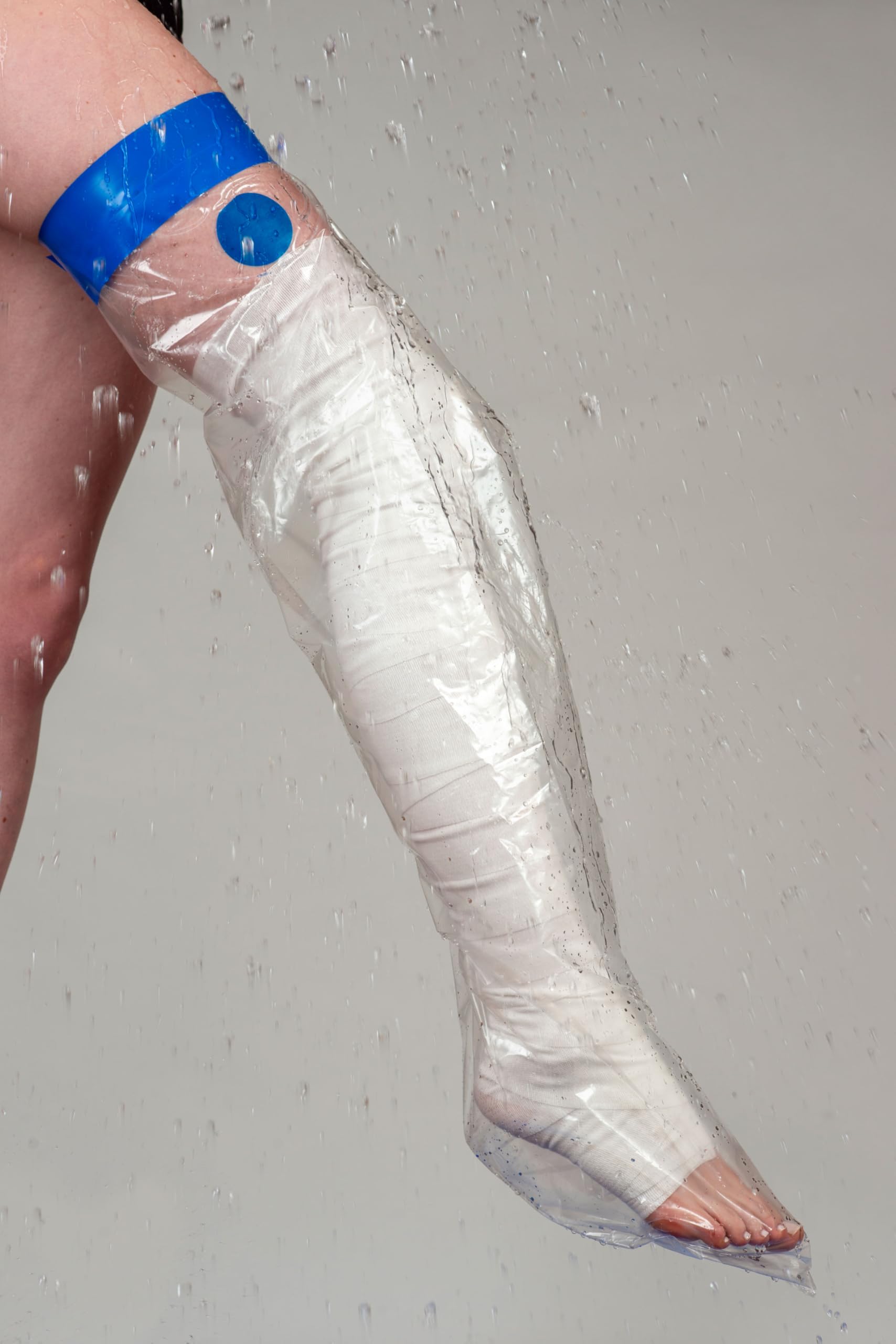 ILLA Duschfolie Bein kurz 90x40cm, 5 Stück