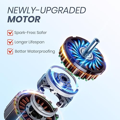 Miniatura 2 de Bomba de transferencia de combustible eléctrica con sensor de parada automática, protección contra fugas, batería de litio de 72 pulgadas de largo,