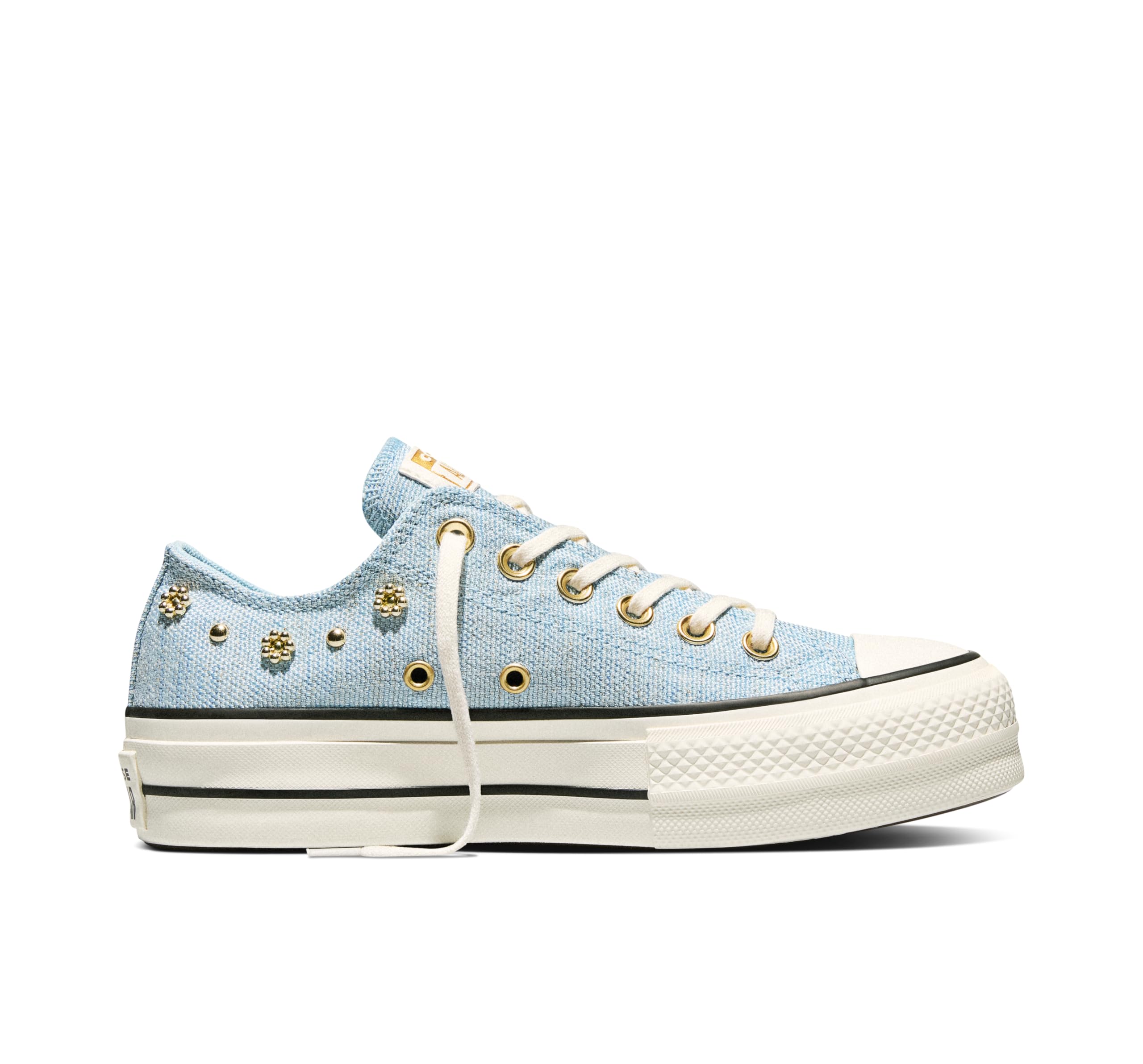 Women's Chuck Taylor All Star Lift Platform Heathered Glam Low Top Sneaker