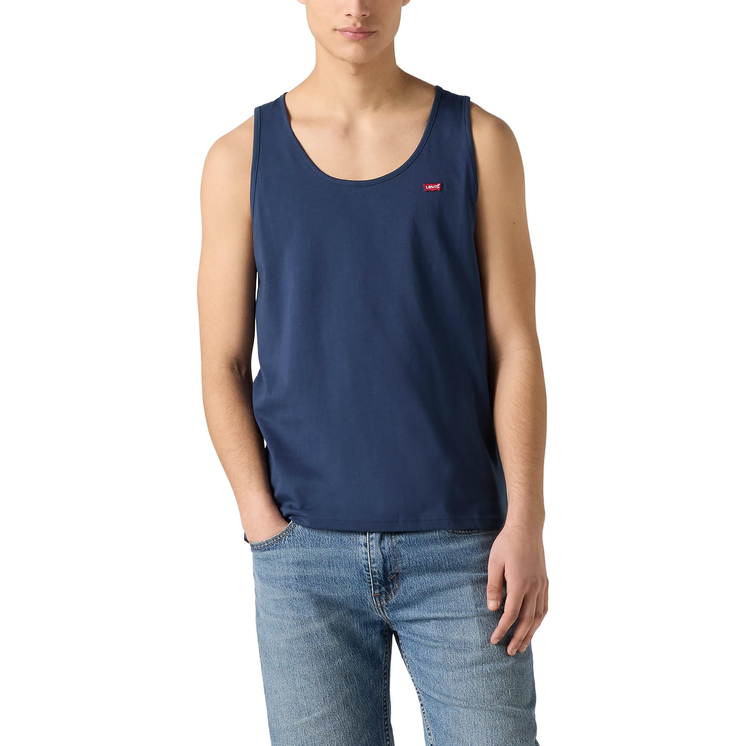 Levi's Lse_housemark Tank T-Shirt, granatowa marynarka, S męska
