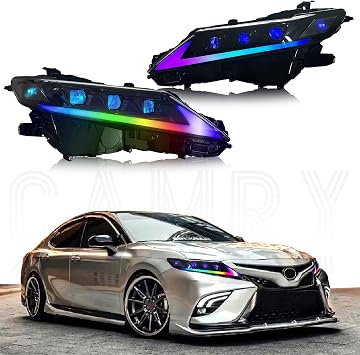 Headlights for Toyota Camry 8th Gen 2018-2024 Lighting Control