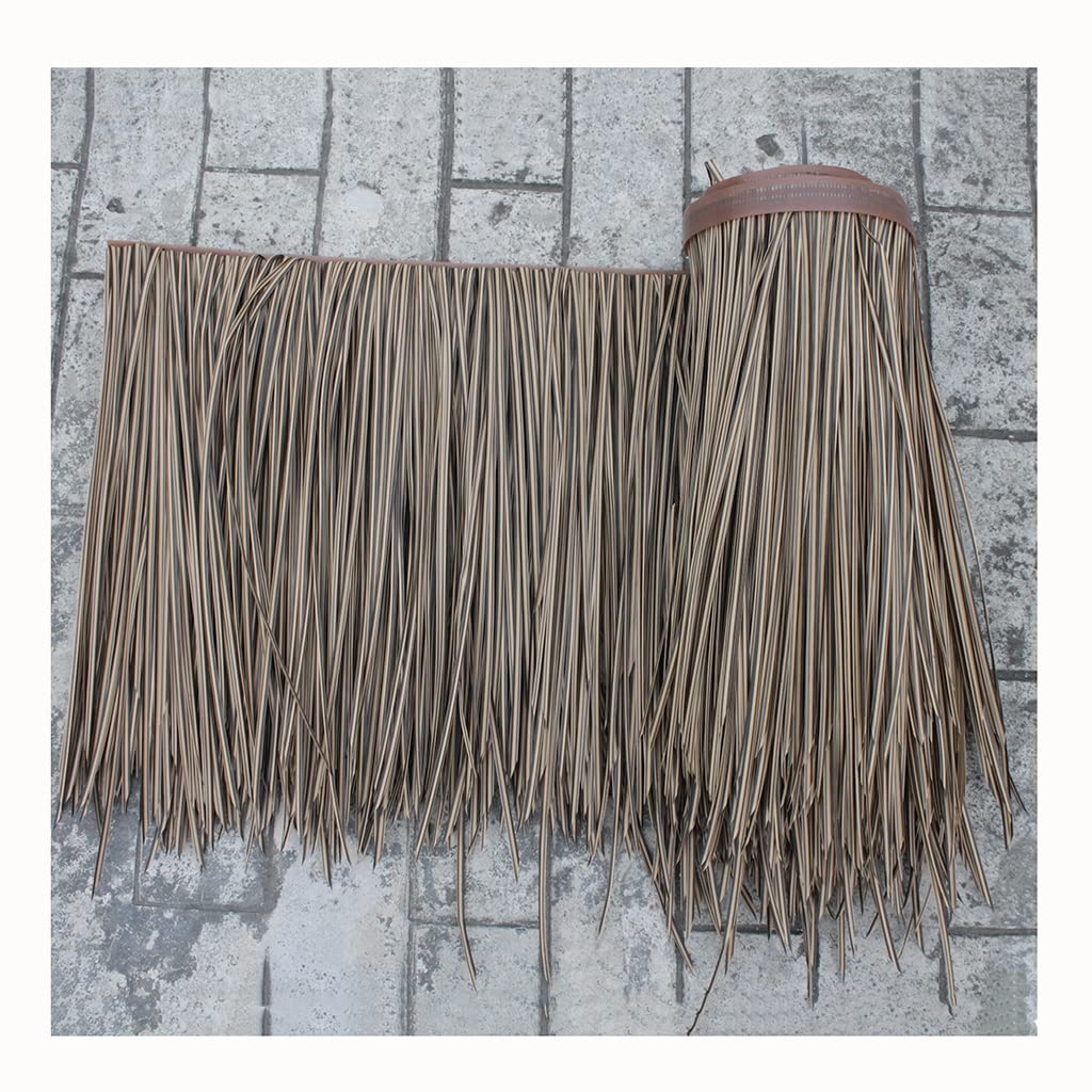 Rollo de paja sintética 0.5x6m amarillo ignífugo