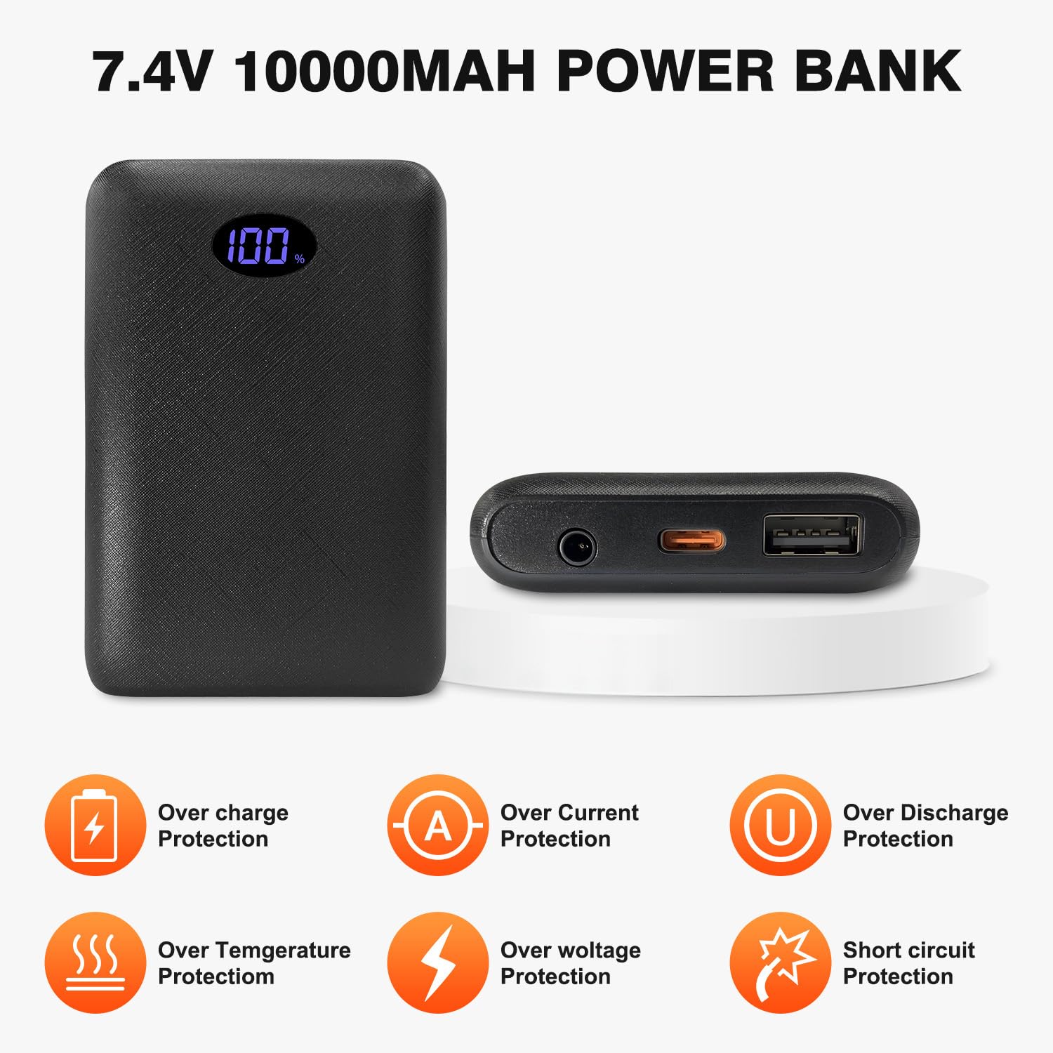 Gilet Riscaldato per bambini, maglia riscaldata elettrica, Dotato di batteria da 7.4V 10000mAh