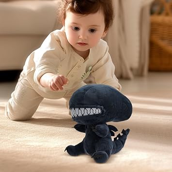 Alien Plush Toy, Cartoon Stuffed Animal Plushie Doll, Horror Movie Figure Plush Toy for Fans Bedroom Decor