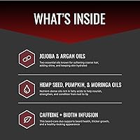 Vista 2 de Approved Science Aceite para barba – Promueve el crecimiento del cabello y combate la sequedad – Aceites de jojoba, argán y romero – Fórmula