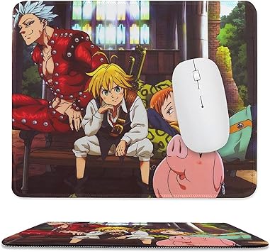 Amazon Co Jp 七つの大罪 マウスパッド メリオダス バン ディアンヌ キング ゴウセル マーリン エスカノール ゲーミングマウスパッド エリザベス アニメデスクマット デスクアクセサリー おしゃれ かわいい サイバーカフェ オフィス最適 パソコン 周辺機器
