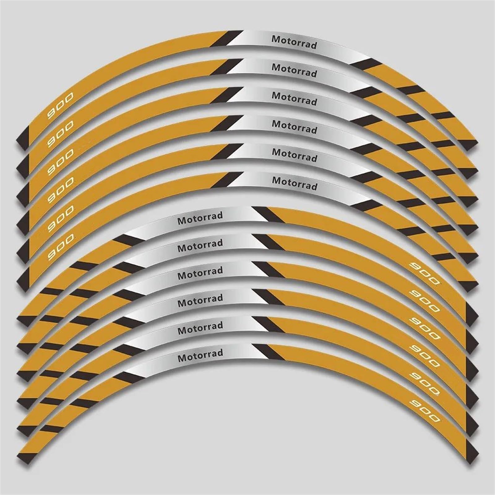 Motorcycle Wheel Rim Sticker Hub Stripe Tape Decal for BMW F900XR F900xr F900 XR F 900(Color6)