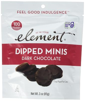 Element Dark Chocolate Dipped Minis, 3 OZ