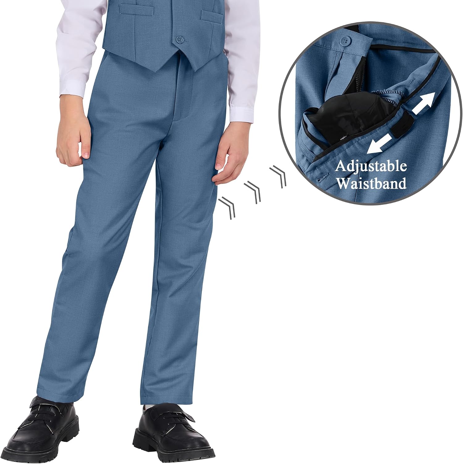 Boys Formal Suit Set Kids 5 Pieces Slim Fit Suits for Wedding Easter Piano Prom Teen Toddler Boy Dress Suit Outfit