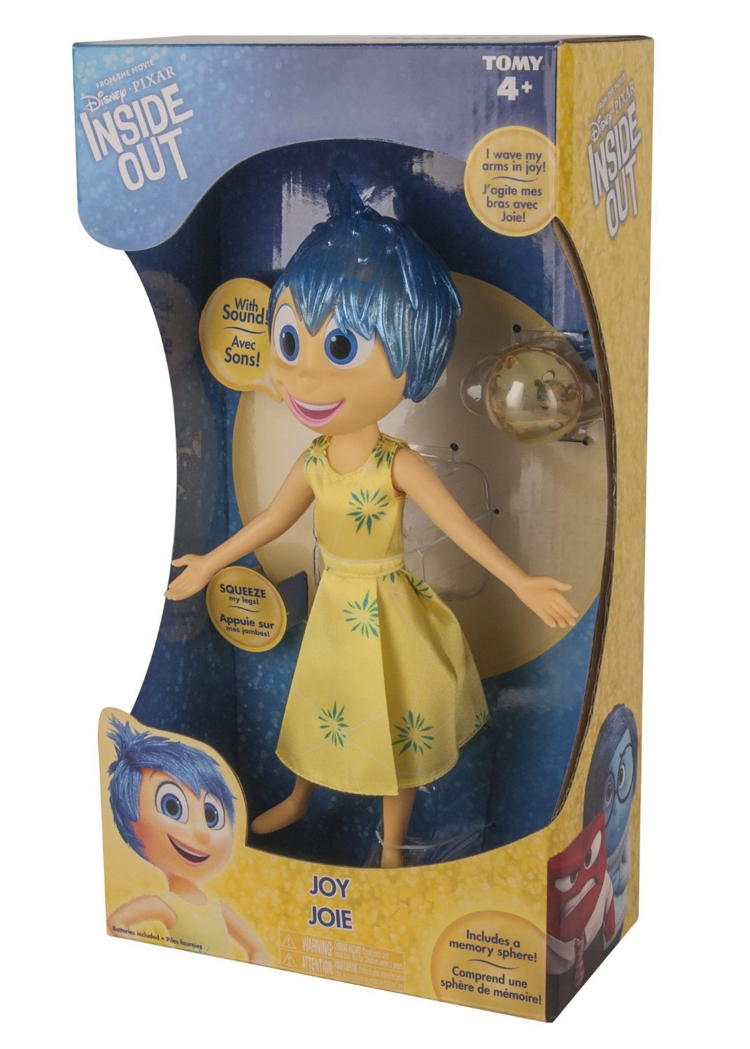 Buy Tomy Inside Out Large Figure Joy, Multi Color Online at